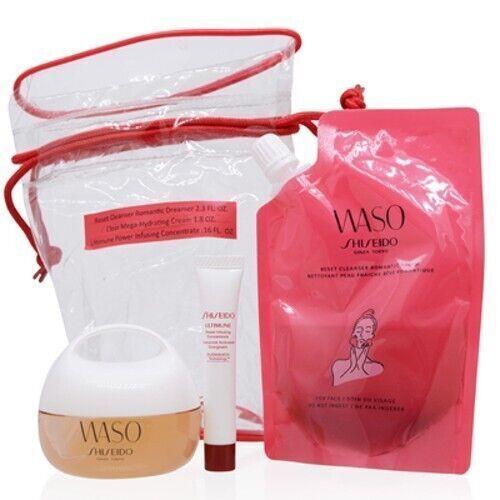 CS Shiseido/waso Ginza Tokyo Romantic Dream Skincare 3 Pc. Set