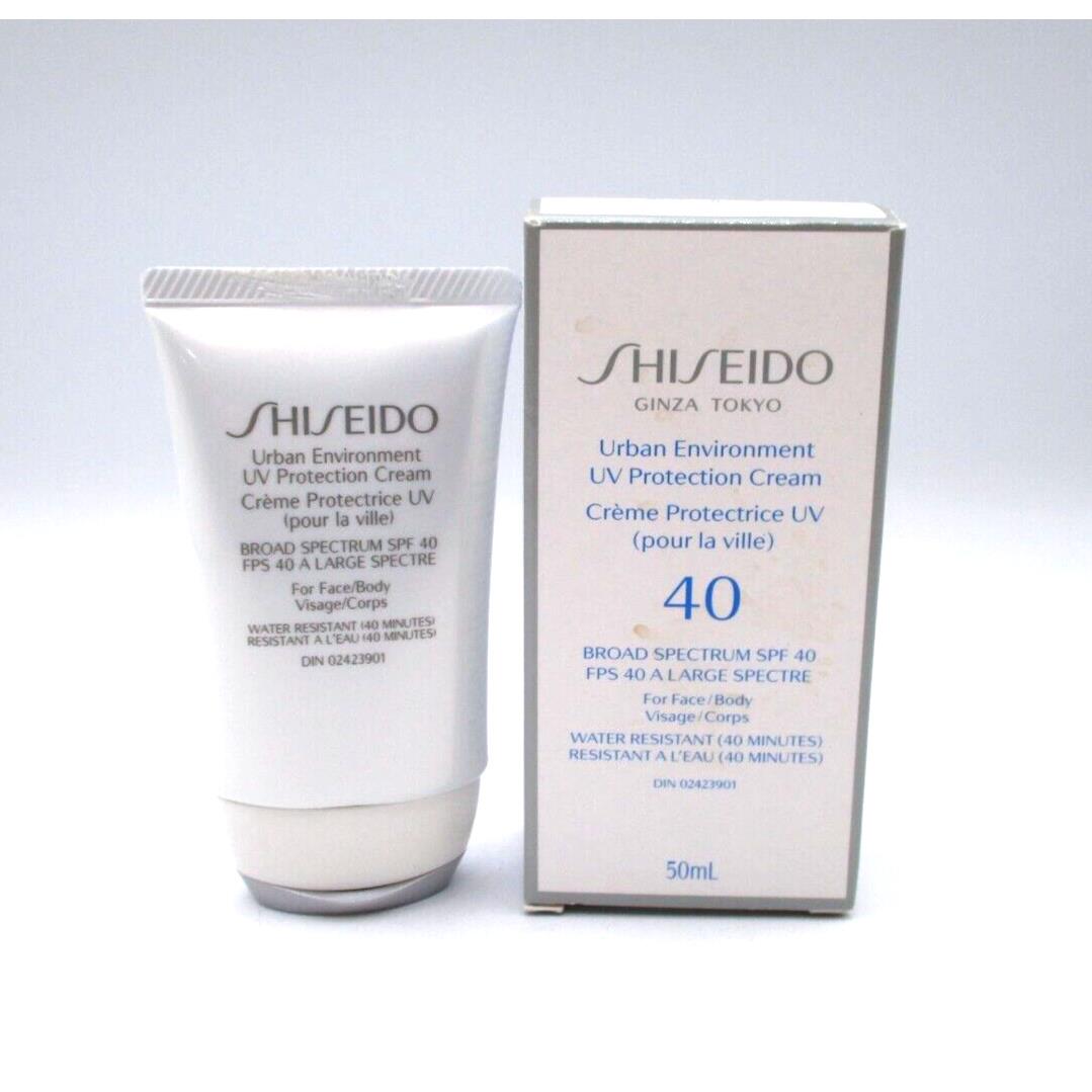 Shiseido Ginza Tokyo Urban Environment UV Protection Cream Spf 40 50 ml