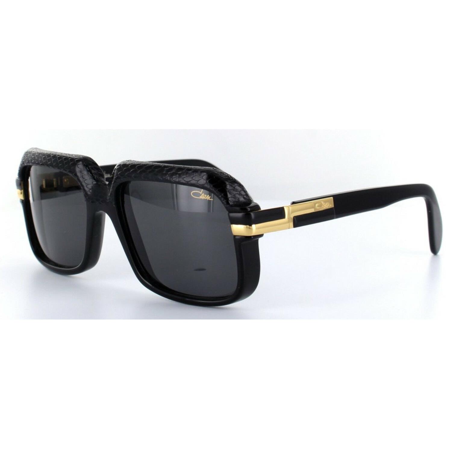 Cazal 607/3 Sunglasses 607 Half Snake Skin Color 705 Black Gold ...
