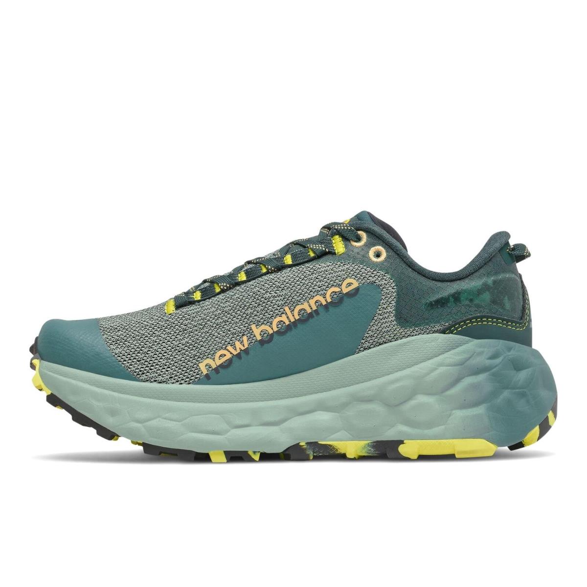 New Balance Fresh Foam More Trail v2 Women`s Running 7 B M US Sea-yellow - Color: Sea-yellow