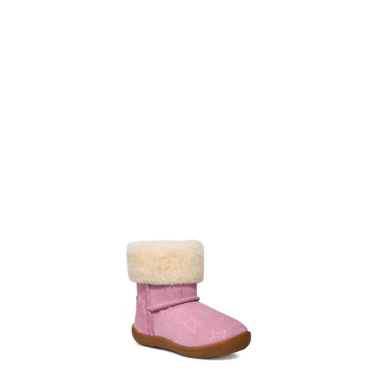 Children Unisex Boots Ugg Kids Sammie Iridescent Stars Toddler/little Kid - Dusty Orchid/Pink Iridescent