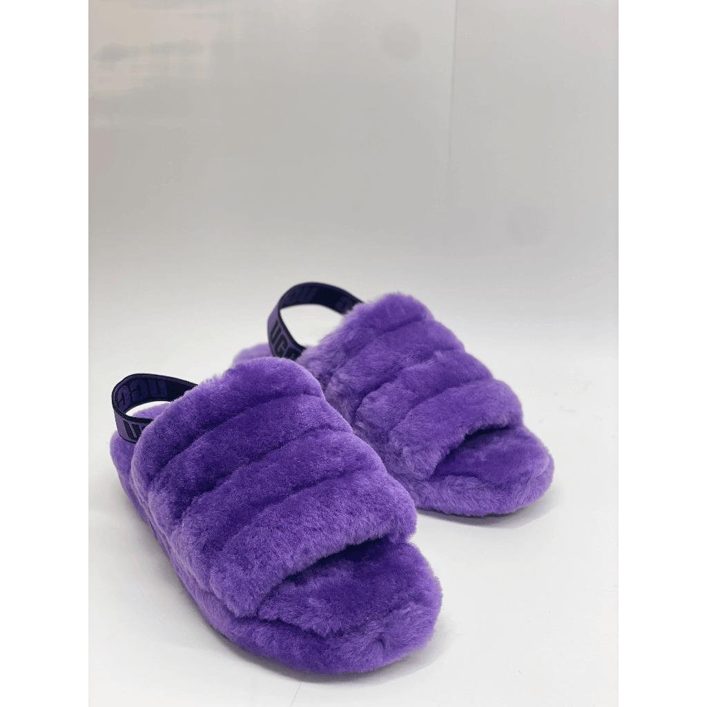 Ugg Women`s Fluff Yeah Slide Slippers - Mussel Shell 7M