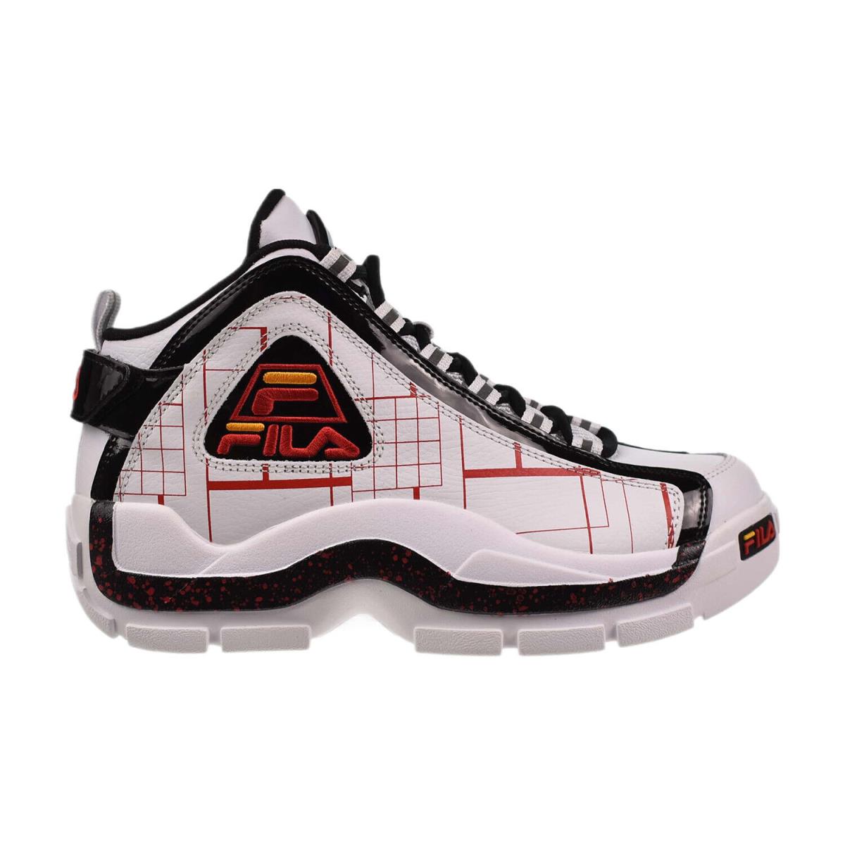 Fila Grant Hill 2 Men`s Basketball Shoes White-black-gold Fusion 1BM01753-115