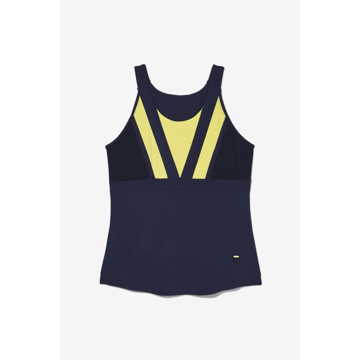 Fila Women`s Alley Halter Tank Top-yelln-s