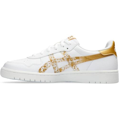 Asics Women`s Japan S Sportstyle Shoe - White/Pure Gold