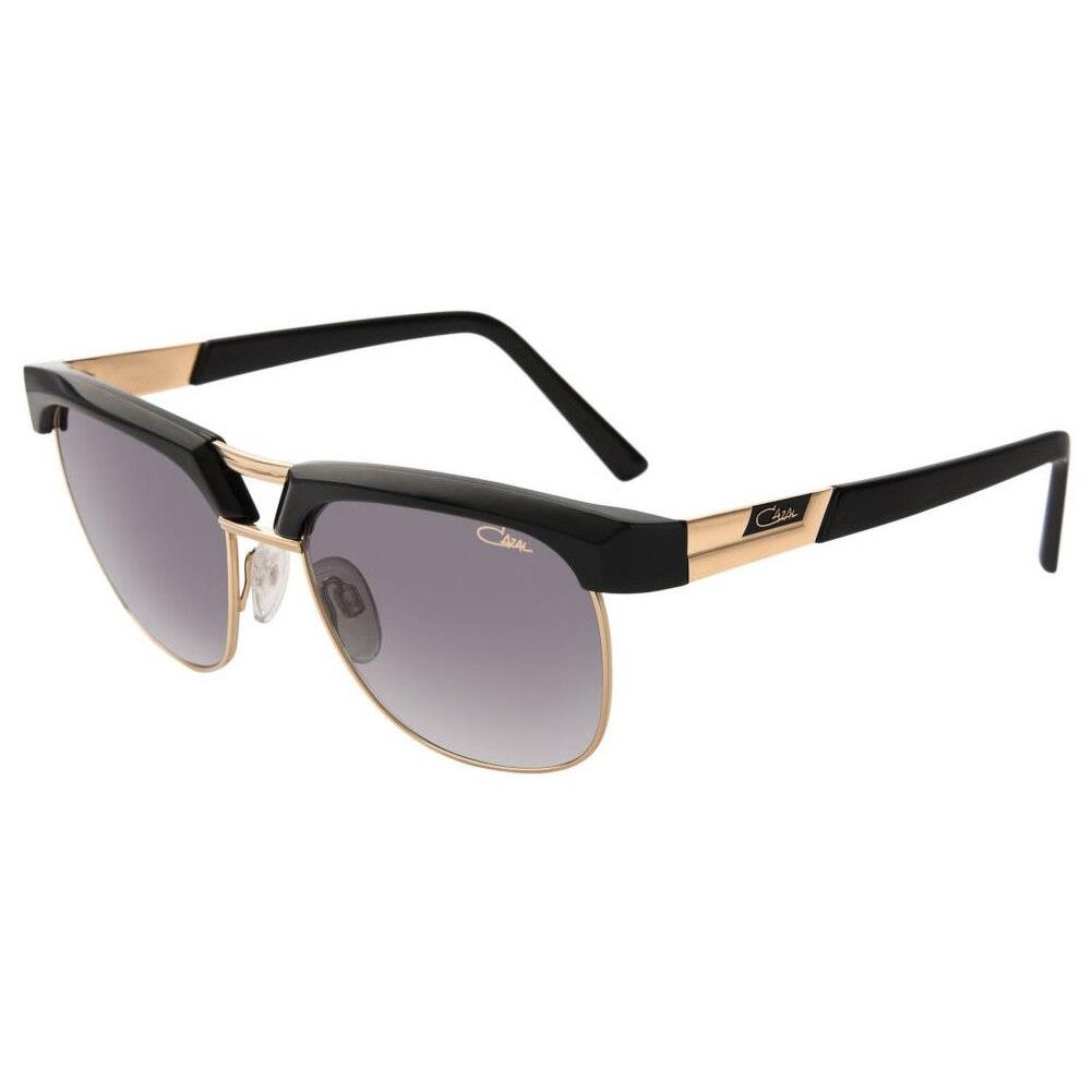 Cazal 9065 Sunglasses Color 001 Black Gold - Black Gold Frame, Grey Gradient Lens