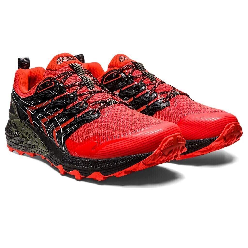 Asics Gel-trabuco Terra 1011B029.800 Sneakers Men`s Tomato Trail Running Shoes - Tomato