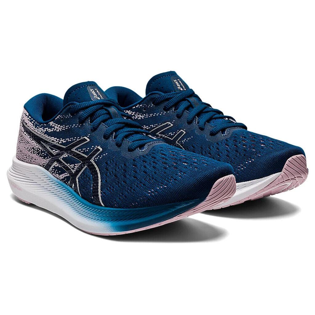 Asics Evoride 3 1012B184.400 Running Shoes Women`s Mako Blue Flytefoam Low Top