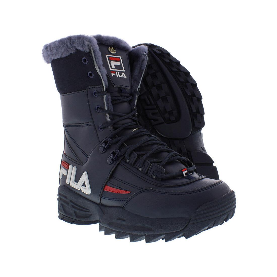 Fila Disruptor Boot Womens Shoes Size 8.5 Color: Black/red/white