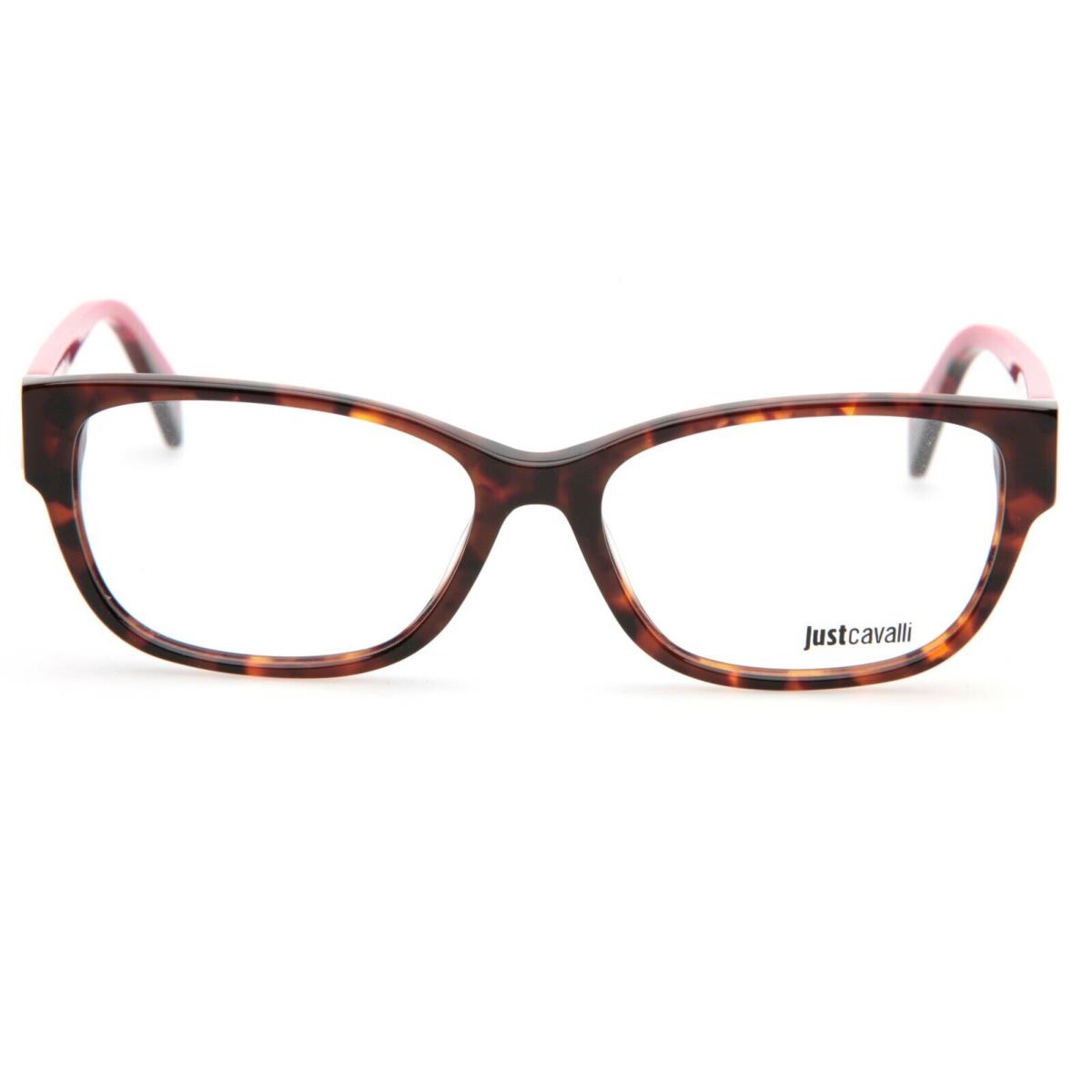 Just Cavalli JC0768 col.055 Havana Eyeglasses Glasses Frame 53-15-145 B36mm