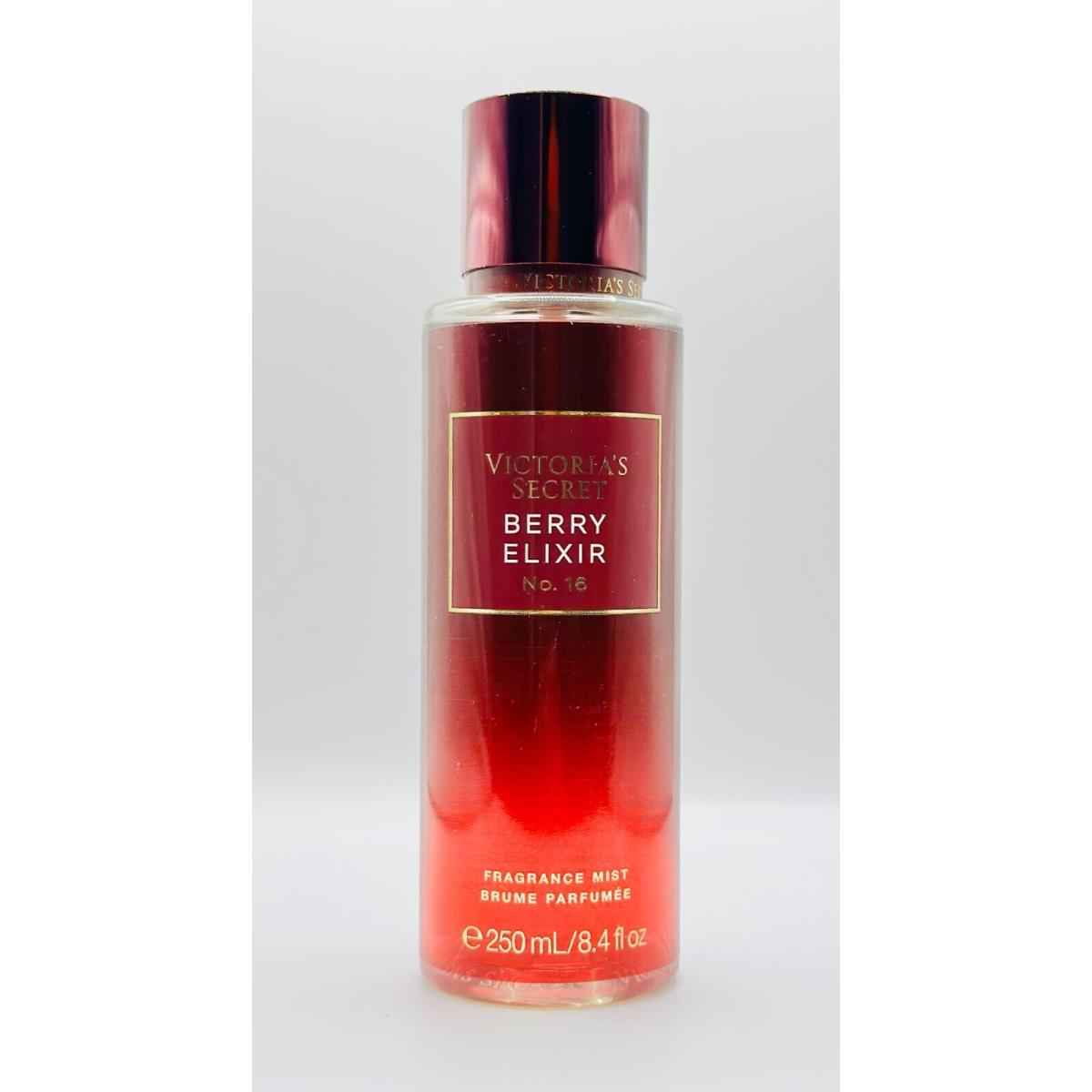 Victoria S Secret Berry Elixir Fragrance Body Mist Spray Splash 8.4 oz