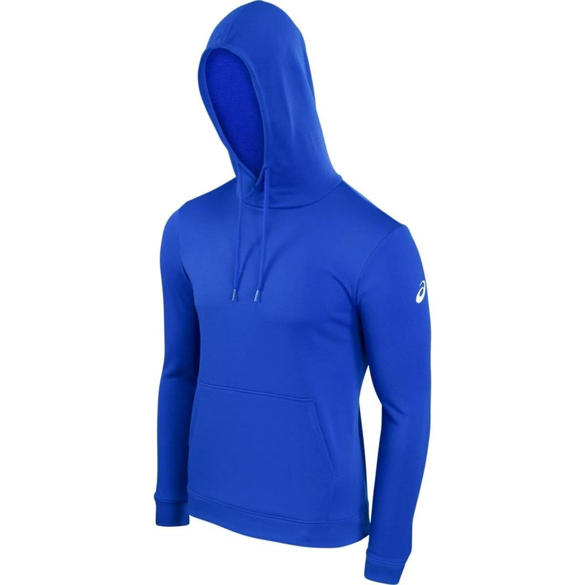 Asics Pull Over Warmup Hoody Team Royal Small