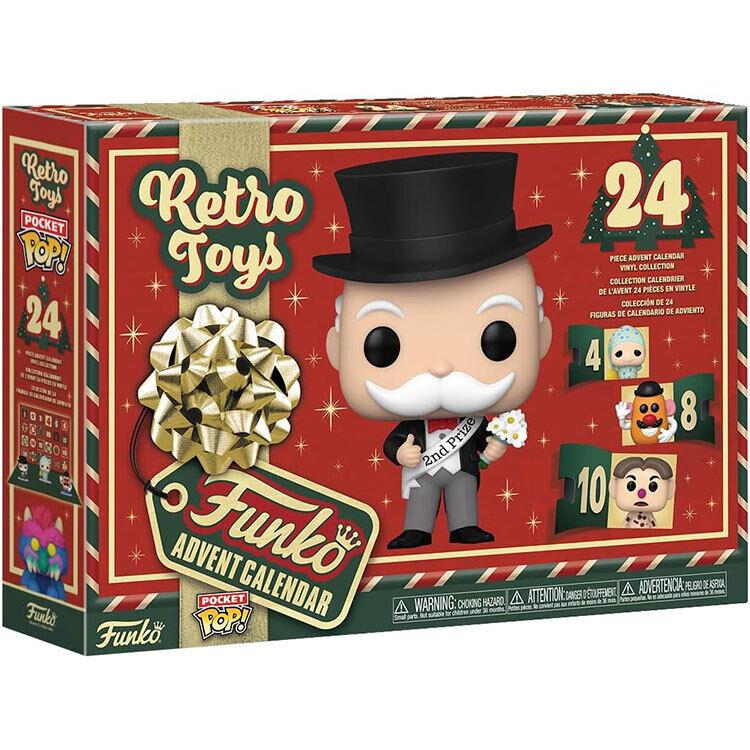 Funko Holiday Advent Calendar 2024 - Retro Toys Hasbro 24 Figures Included