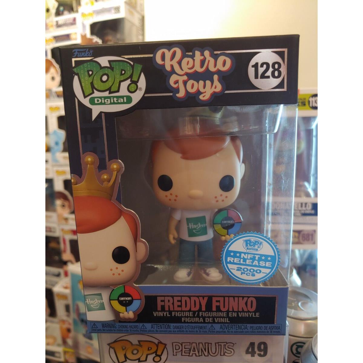 Funko Pop Digital Hasbro Retro Toys - Freddy Funko 128 LE 2000