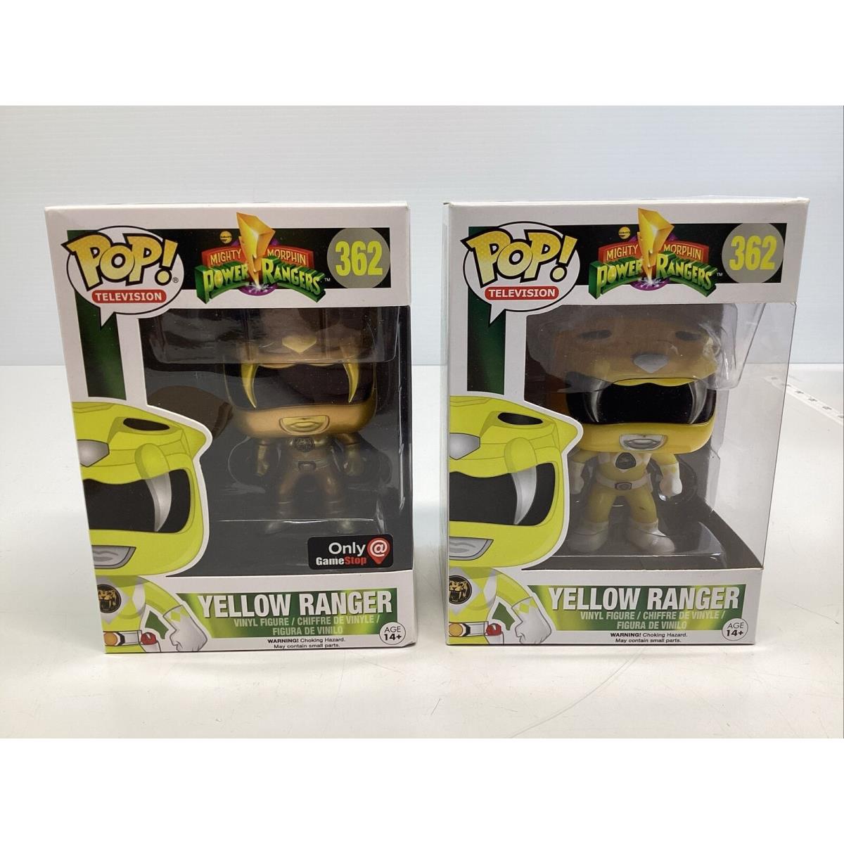 Funko Pop Mighty Morphin Power Rangers Yellow Ranger 362 Vinyl Figure