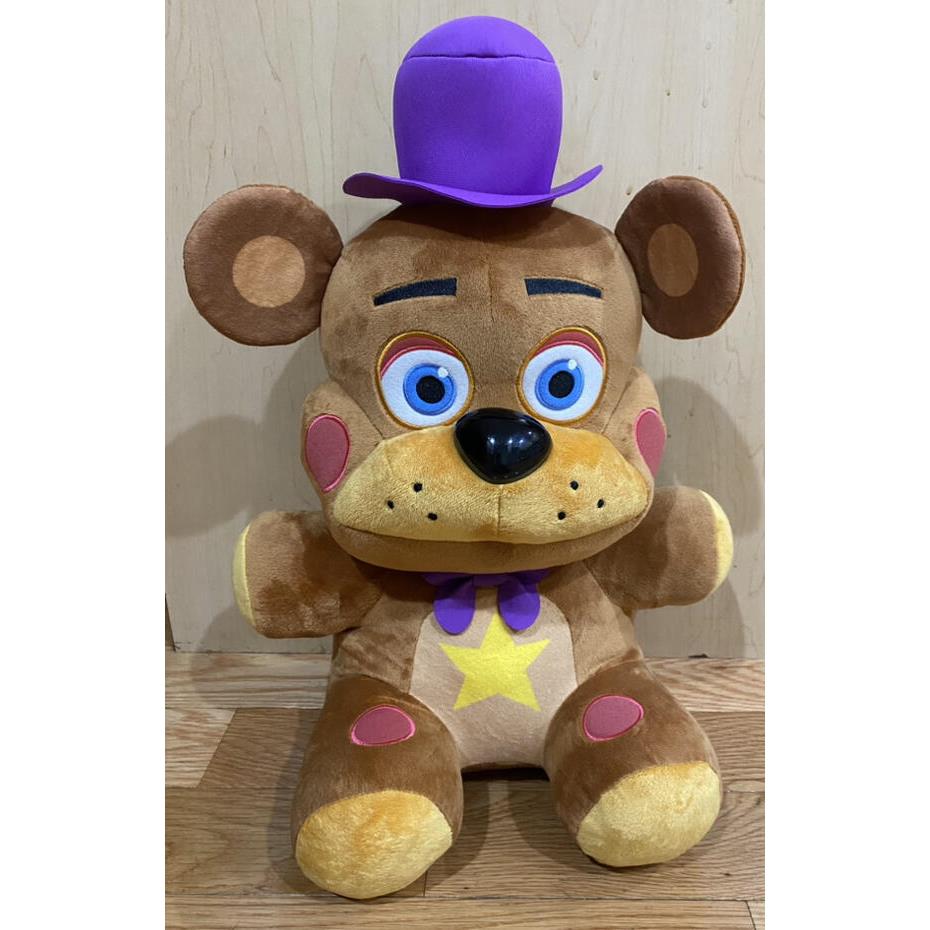 Funko Five Nights At Freddy Rockstar Freddy Jumbo Plush Stuffed 19 Nwot