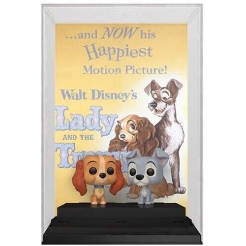 Funko Pop Movie Poster: Disney - Lady The Tramp Toy Vinyl Figure