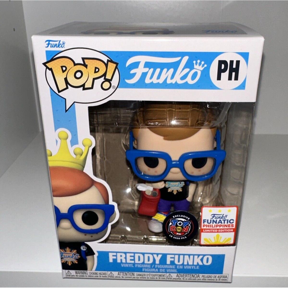 LE3000 PH Freddy Funko Philippines Toycon 2024 Exclusive Mint In Hardstack