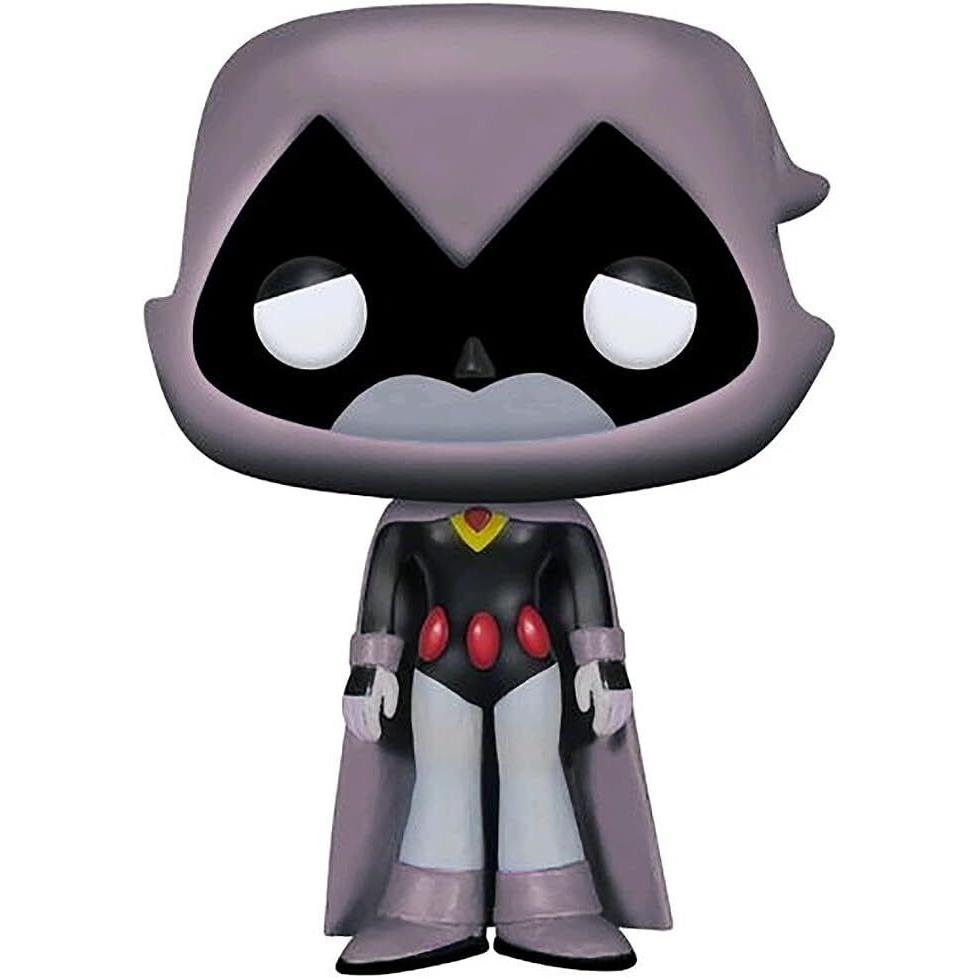 Funko Pop TV Teen Titans Go Grey Raven 108 Toys R US Exclusive Vinyl Figure