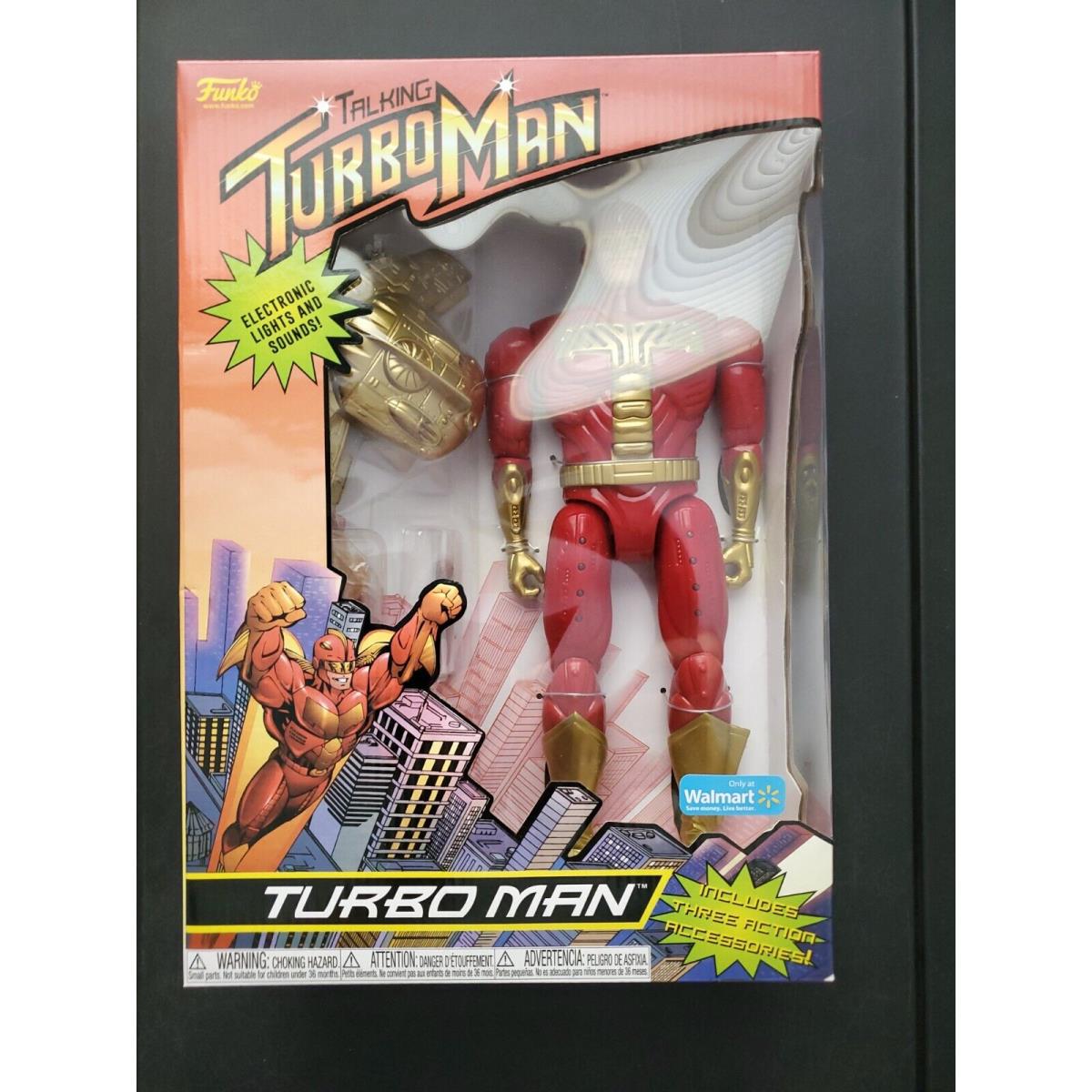 Funko Talking Turbo Man Jingle All The Way Action Figure Walmart Exclusive