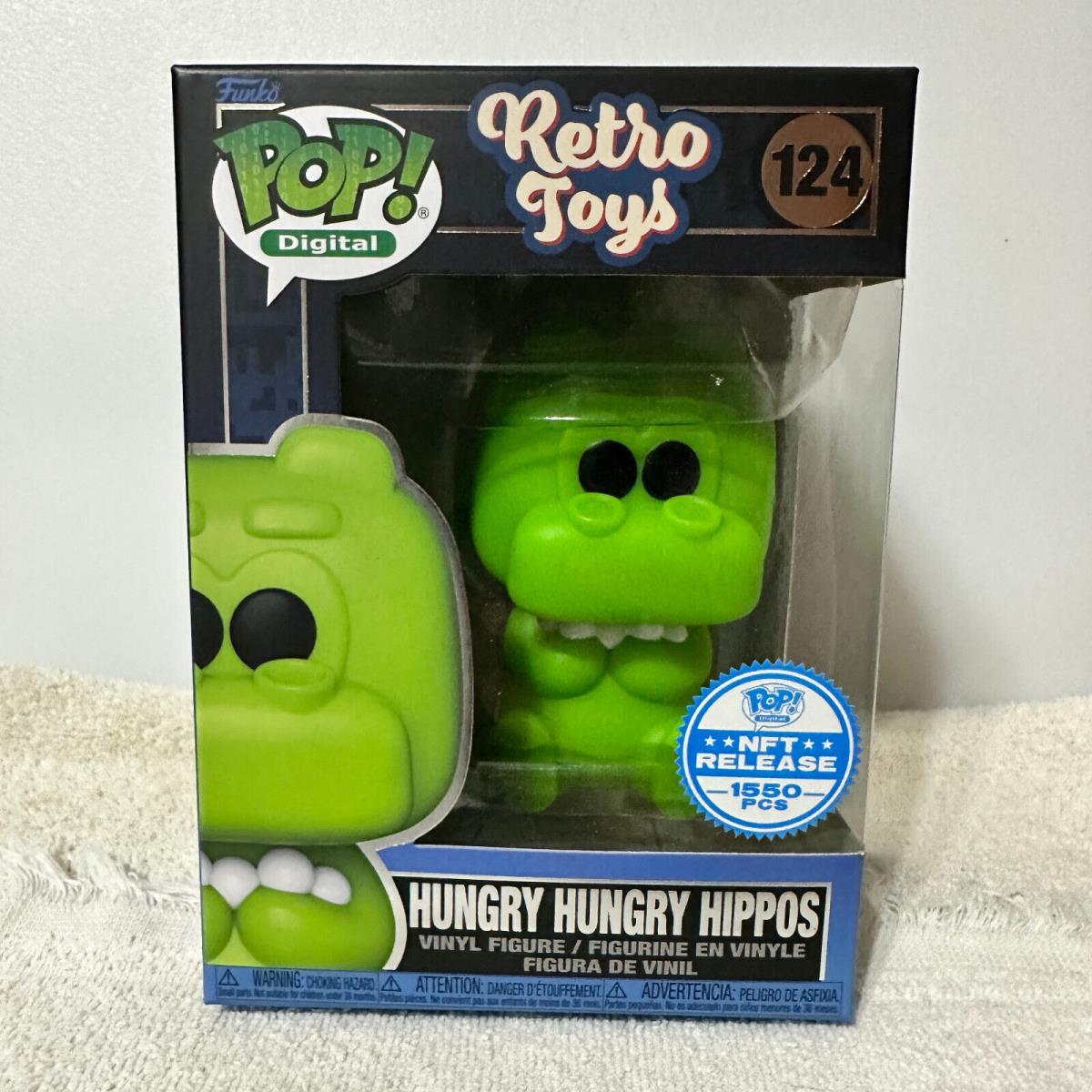 Funko Pop Digital - Hasbro - Hungry Hungry Hippo NF T Release - 1550 Pcs