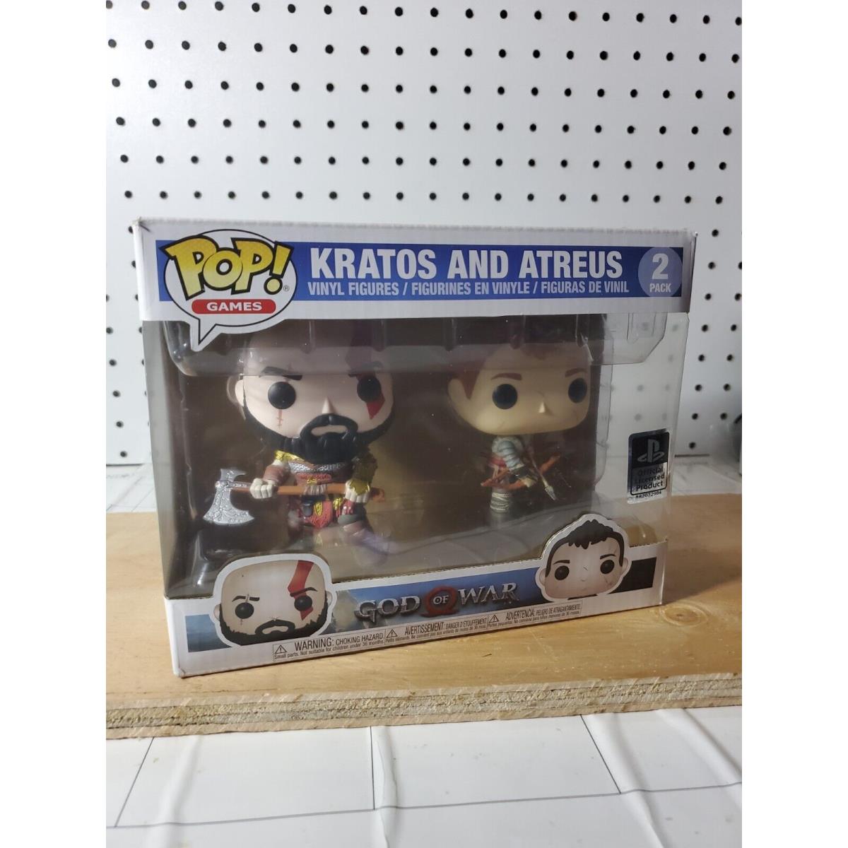 Funko Pop! Games Pop Games: God of War Kratos and Arteus Collectible Toy