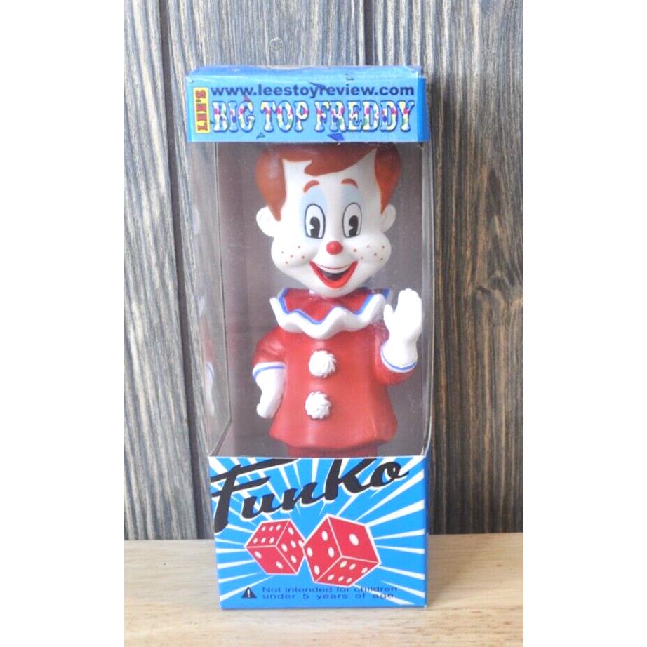 Funko Wacky Wobbler Big Top Freddy Lee`s Toy Review Bobblehead Figure