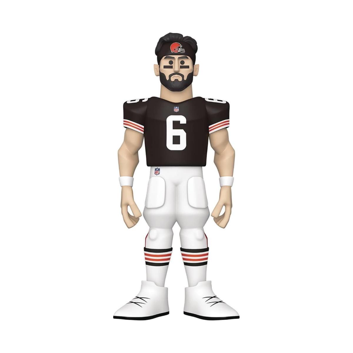 Funko Gold 12 Nfl: Cleveland Browns - Baker Mayfield - 1/6 Odds For Rare Chase