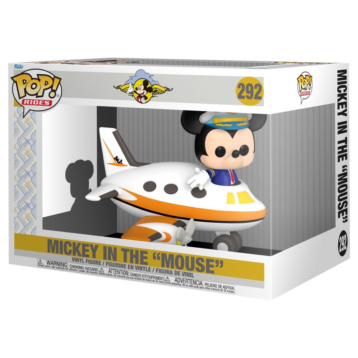 Funko Pop Rides: Disney - Mickey Mouse with Plane - Exclusive - Collecta