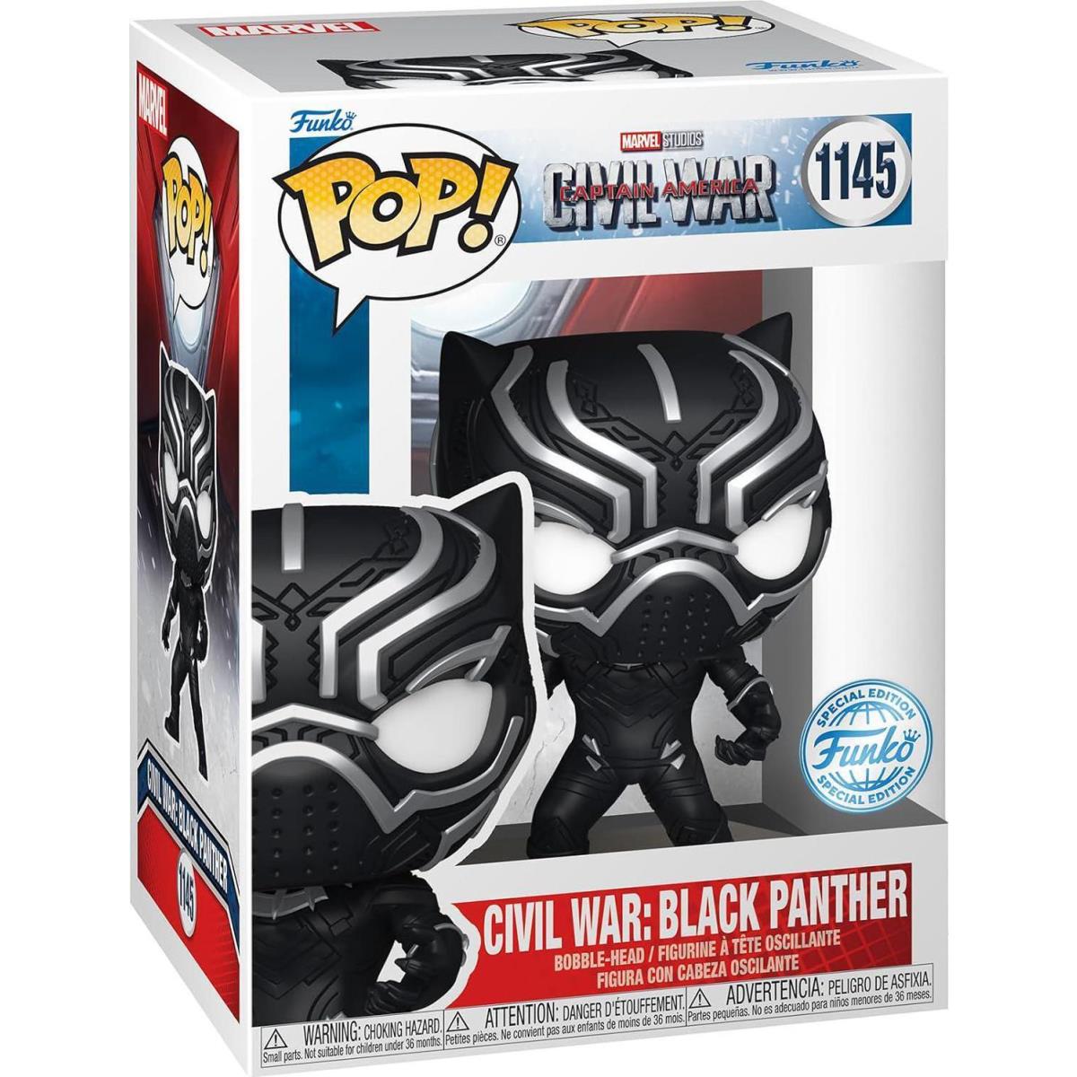 Funko Pop Marvel: Captain America: Civil War Build A Scene - Black Panther US