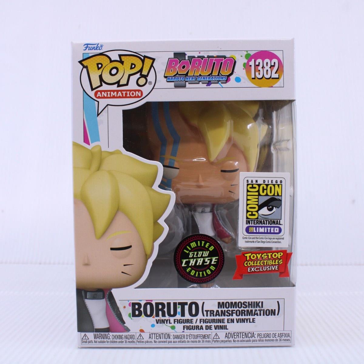 G7 Funko Pop Boruto Chase Sdcc Exclusive Toy Stop Vinyl Figure 1382