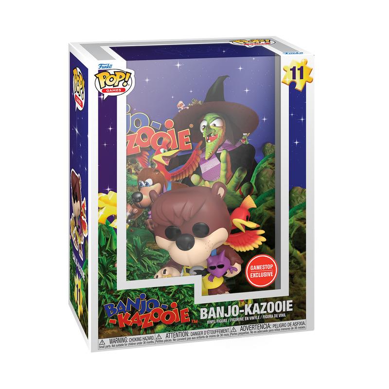 Banjo-kazooie Funko Pop Games Cover 11 Gamestop Exclusive Vinyl Toy Banjo-tooie