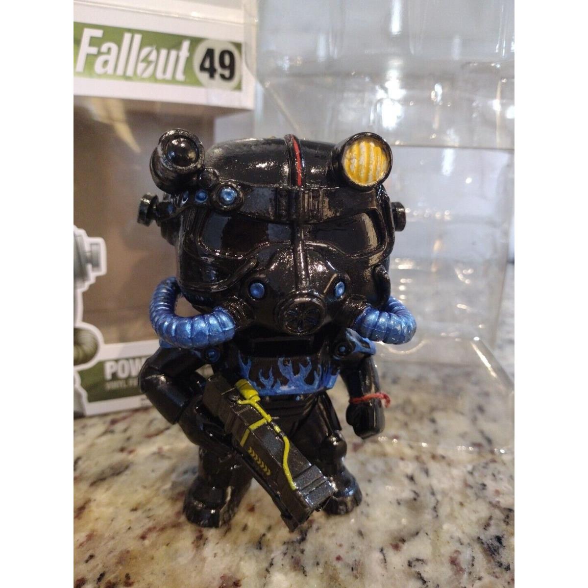 Custom Funko Pop Fallout 49 Power Armor Ooak Extremely Detailed