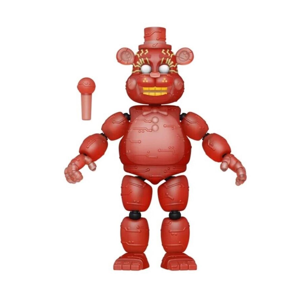 Five Nights At Freddy`s 5 Inch Action Figure Livewire Freddy Glow