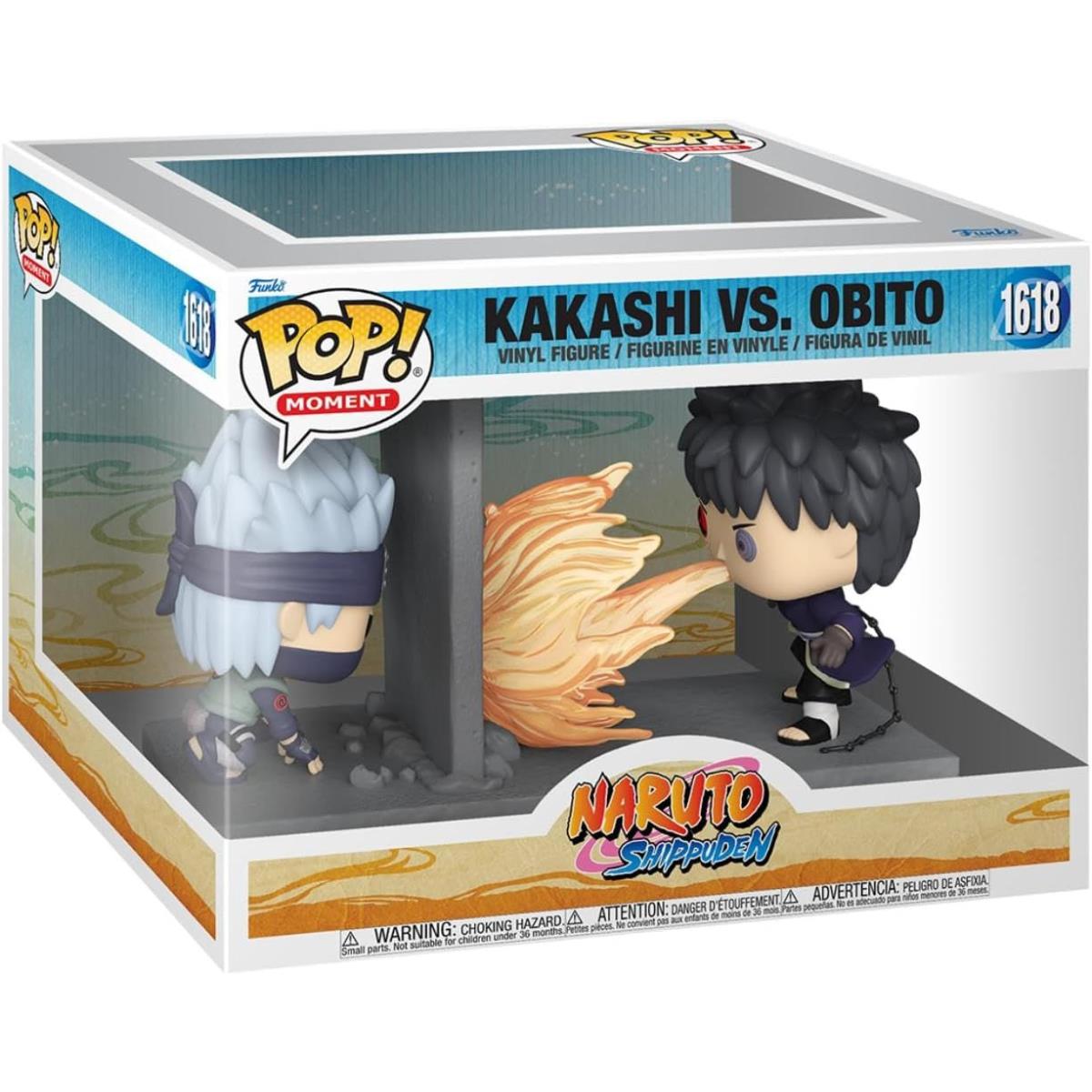 Funko Pop Moment: Naruto: Shippuden - Kakashi vs Obito 4.85 Figure Toy