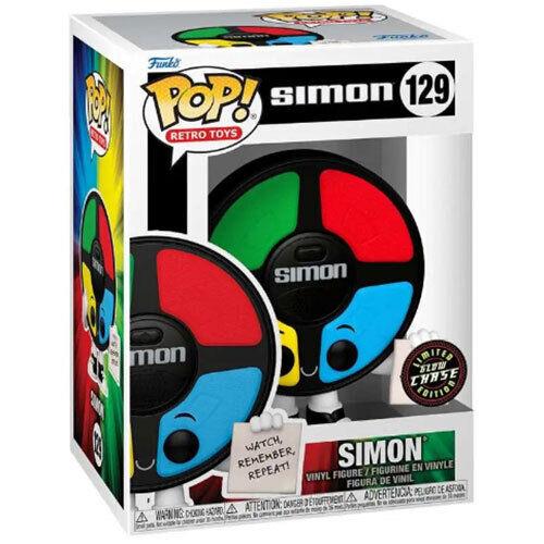 Funko Pop Retro Toys Vinyl Figure - Simon Glow in The Dark 129 Chase -nm/m