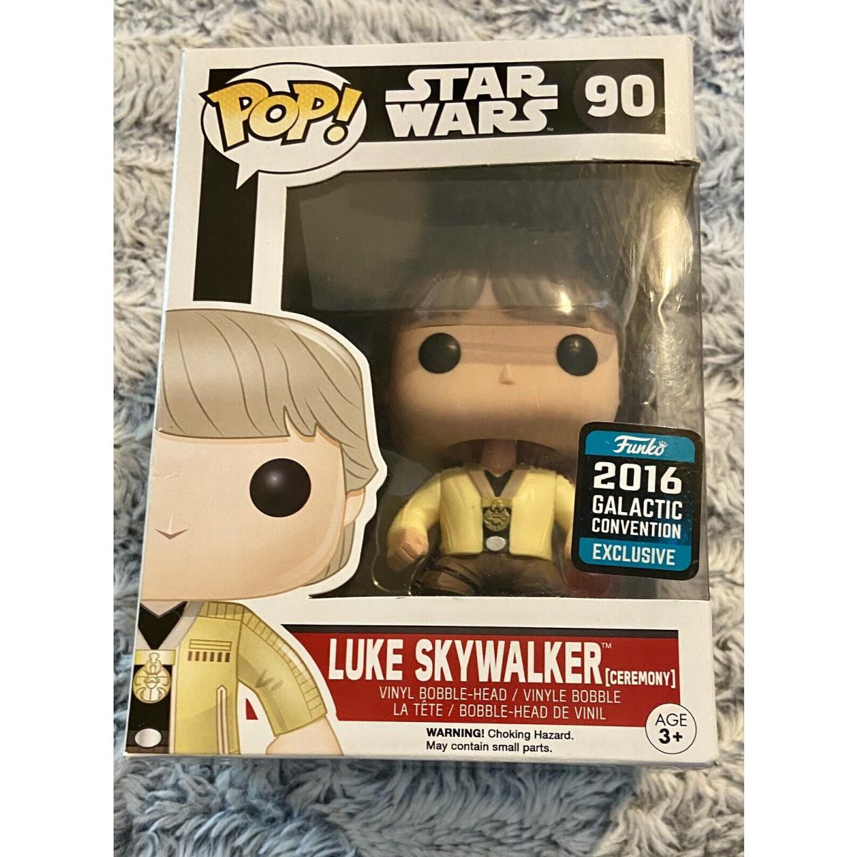 Funko Pop Vinyl: Star Wars - Luke Skywalker Ceremony Outfit 2016 Galactic