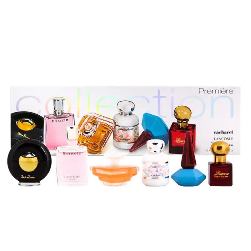 Lancome 6 Piece Miniature Premiere Collection Perfume Gift Set W