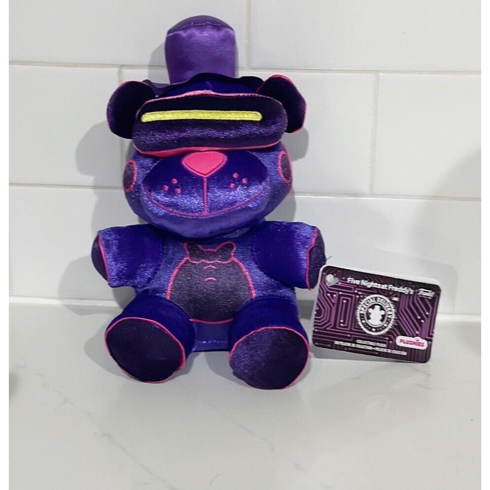 Fnaf Five Nights At Freddy s Special Delivery VR Fazbear Purple Plush 8 Gaming