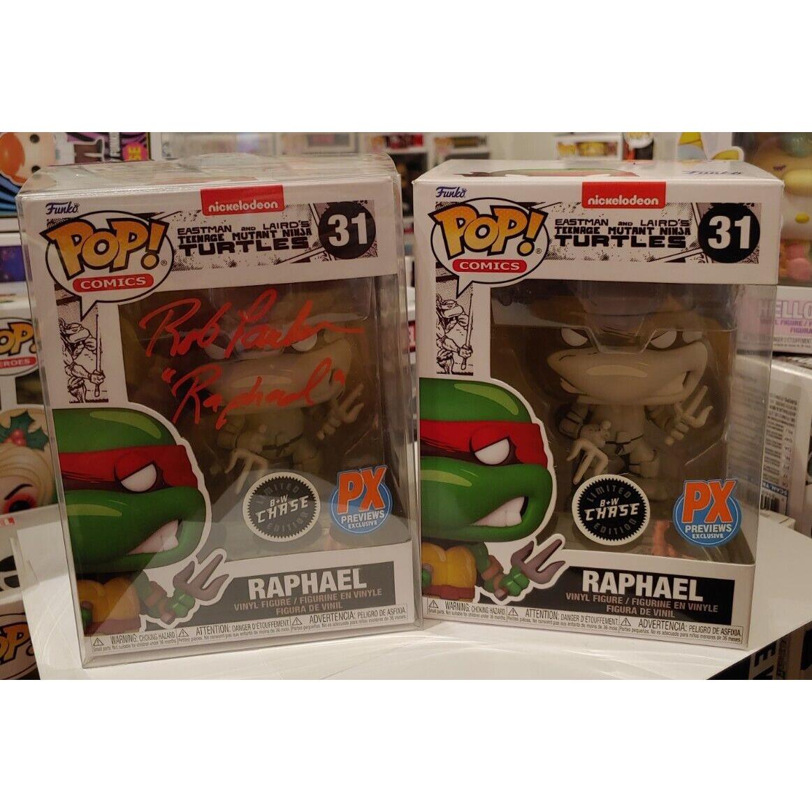 Funko Pop Vinyl: Teenage Mutant Ninja Turtles - 2- Raphael - 31 Autographed