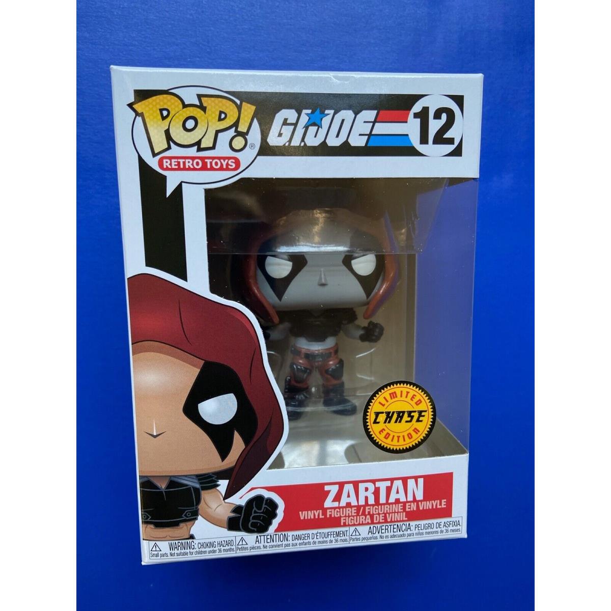 G.i. Joe Zartan Chase Pop Vinyl Figure 12 Funko