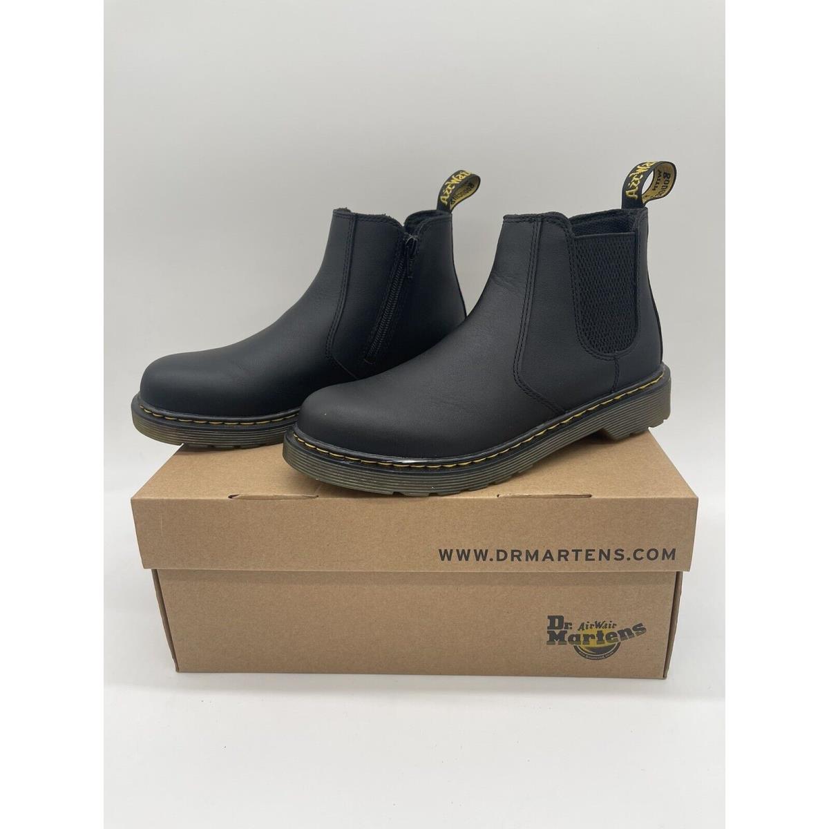 Dr. Martens Softy 2976Y Chelsea Boots 21992001 Black Leather Zip Men s 5 Women 6