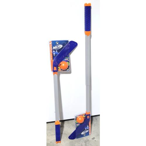 Set of 2 - Nerf Flexplay Hockey Stick Ball Nerf Extendable Hockey Stick Set