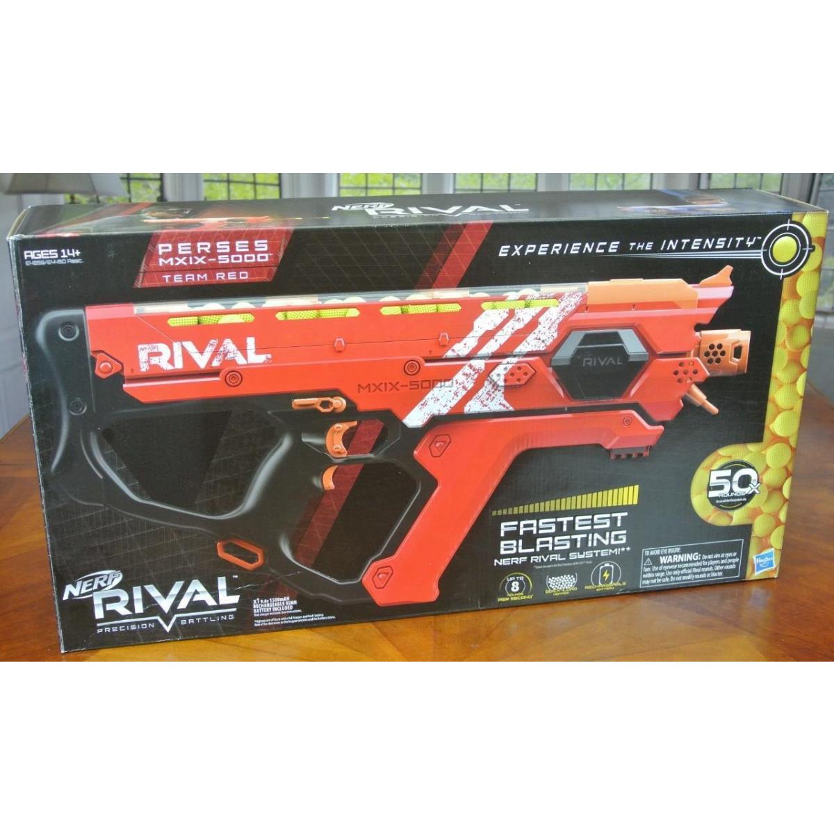 Nerf Rival Perses MXIX-5000 Team Red Motorized Blaster