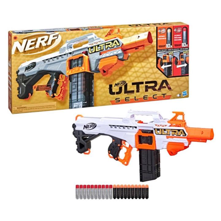 Nerf Gun Ultra Select Fully Motorized Blaster Boys Toy Guns with 20 Darts