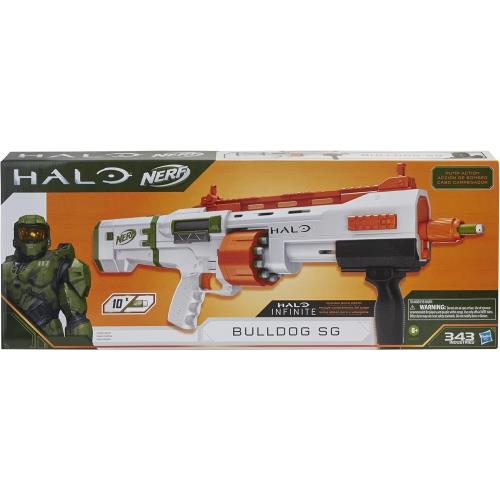 Nerf Halo Bulldog SG Dart Blaster Gun