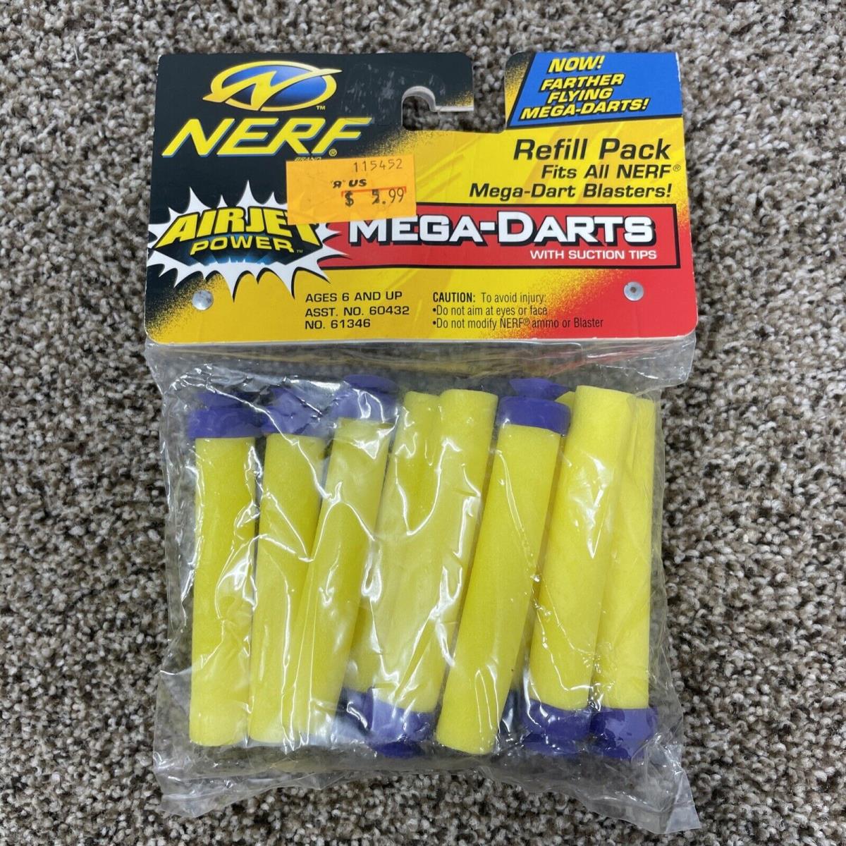 Vintage Nerf Mega Darts Ammo Pack