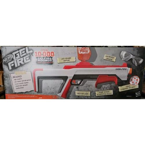 Nerf Pro Gelfire Raid Blaster Fire 5 Rounds At Once 10 000 Gelfire Rounds