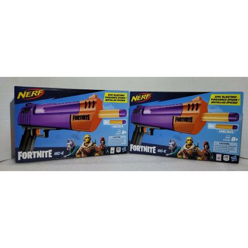 Two 2 Nerf Fortnite Hc-e Blasters. in Packaging