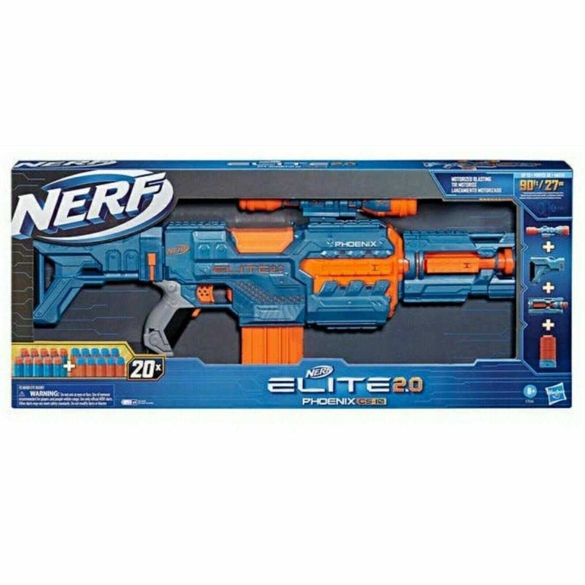 Nerf Phoenix CS-10 Elite 2.0 Motorized Blasting